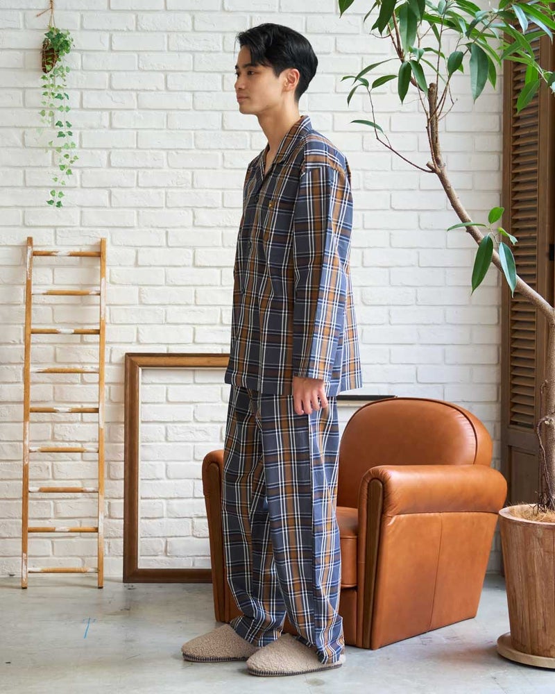 Golden bear　ゴールデンベア　 Home Wearツイルテーラードパジャマ