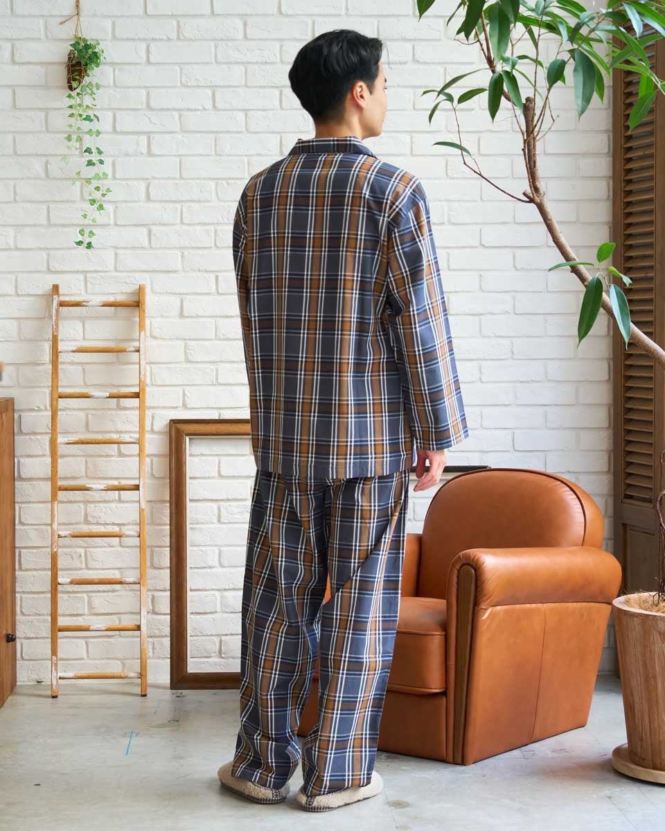 Golden bear　ゴールデンベア　 Home Wearツイルテーラードパジャマ