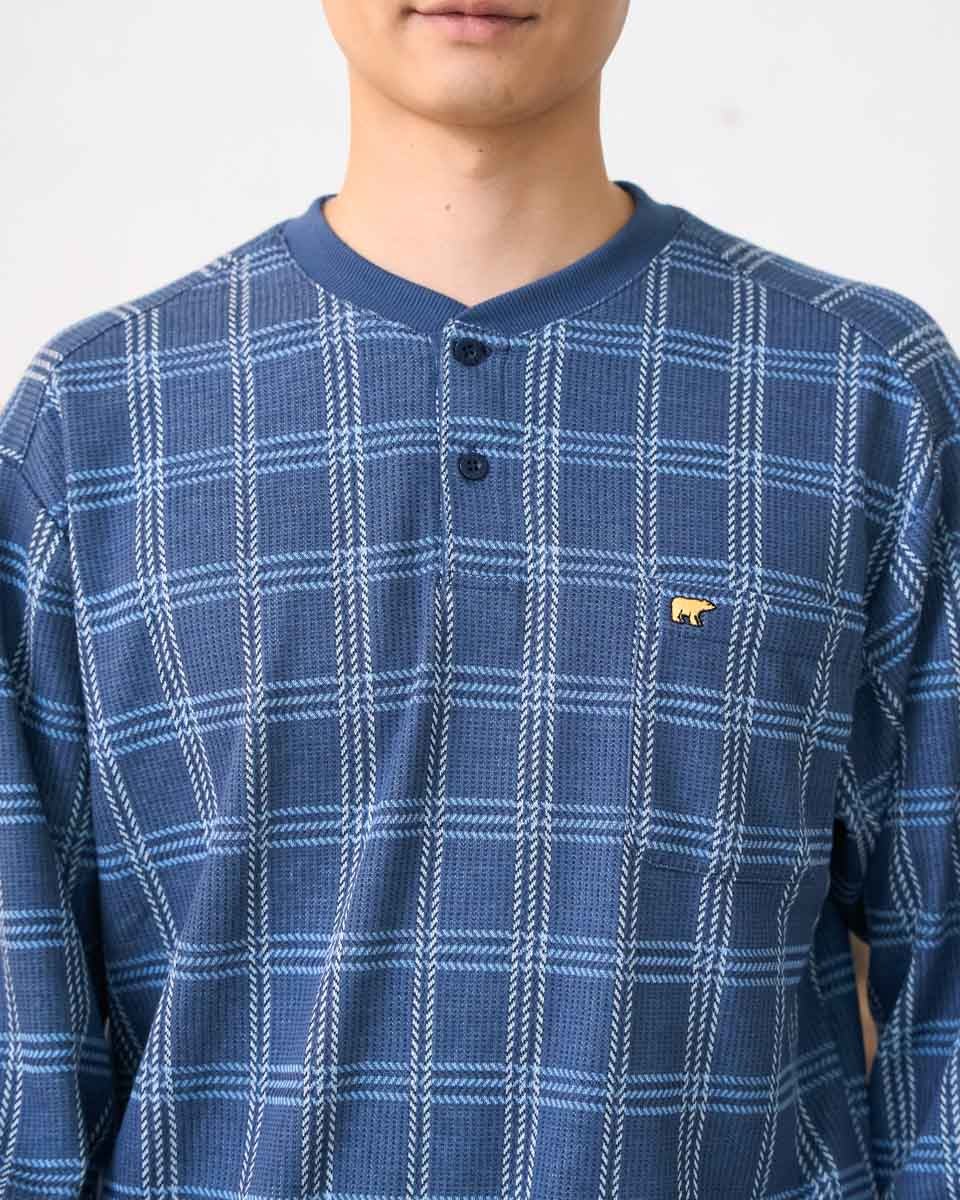 ゴールデンベア　メンズ　Golden BearHome WearWジャカードチェックパジャマ