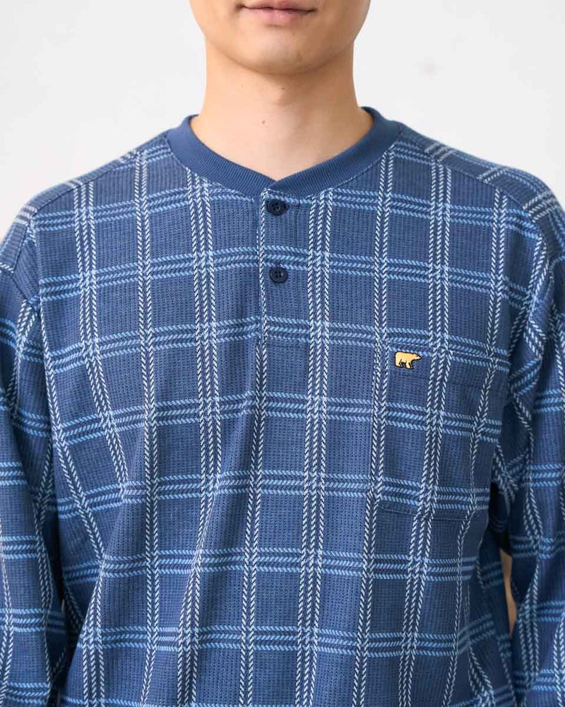 ゴールデンベア　メンズ　Golden BearHome WearWジャカードチェックパジャマ