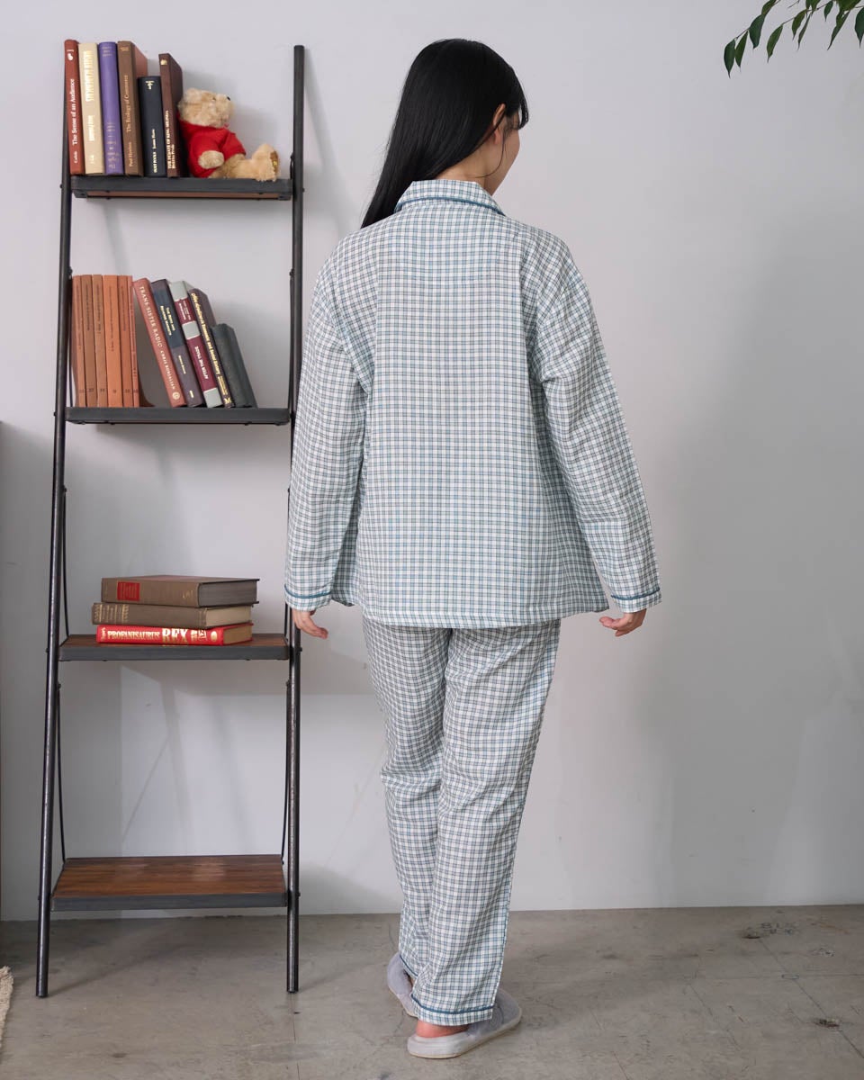 Home Wearチェックガーゼパジャマ | ゴールデンベアストア