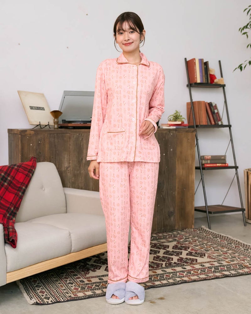 ゴールデンベア　レディース ウィメンズ　Golden Bear  Home Wearスムースプリントパジャマ