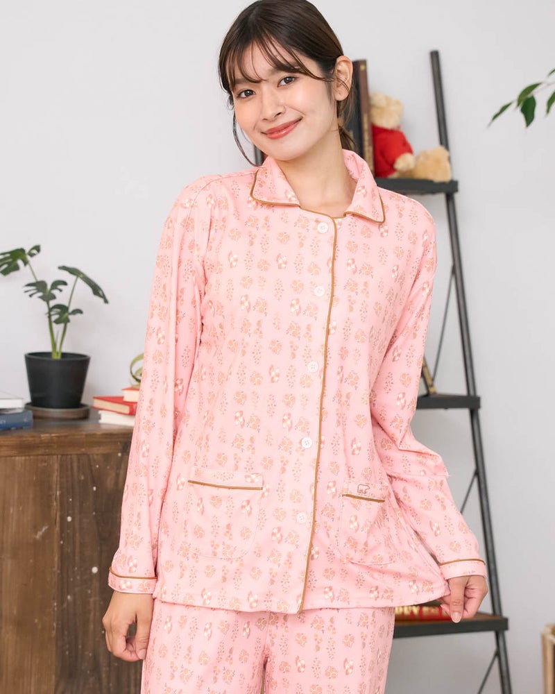 ゴールデンベア　レディース ウィメンズ　Golden Bear  Home Wearスムースプリントパジャマ