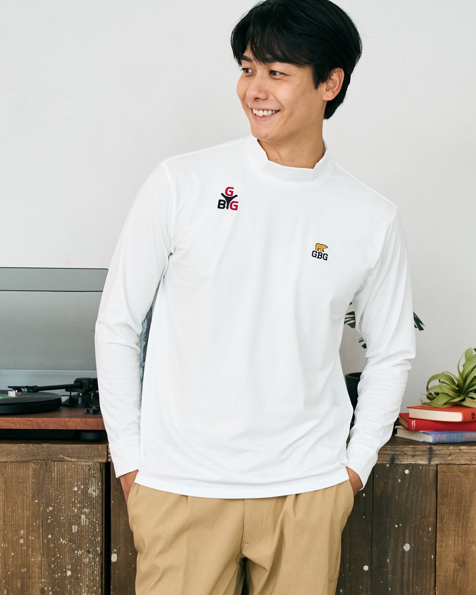 ゴールデンベア　メンズ　Golden Bear GB GOLFGBG モックネック