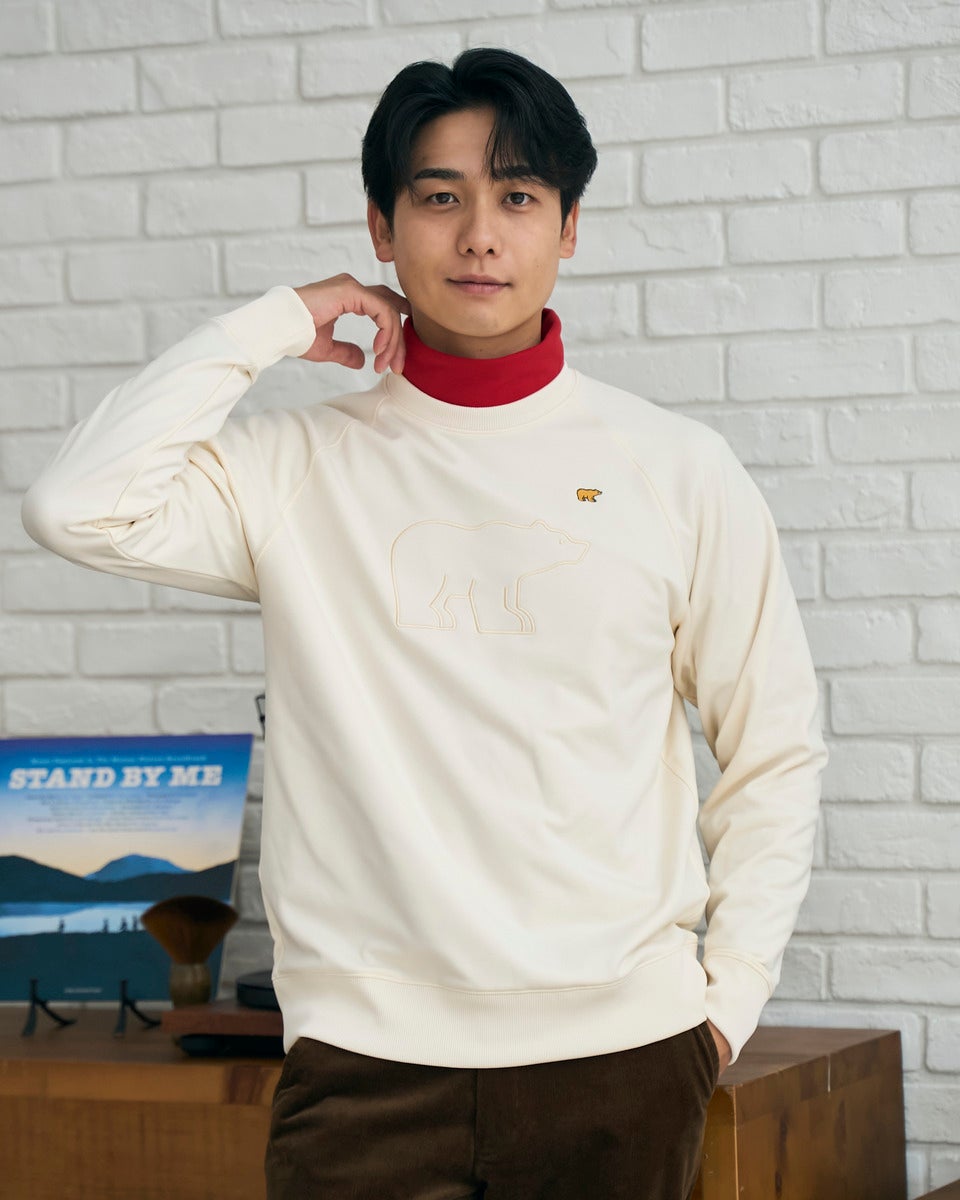  GB GOLF ゴールデンベア  BEAR スウェット