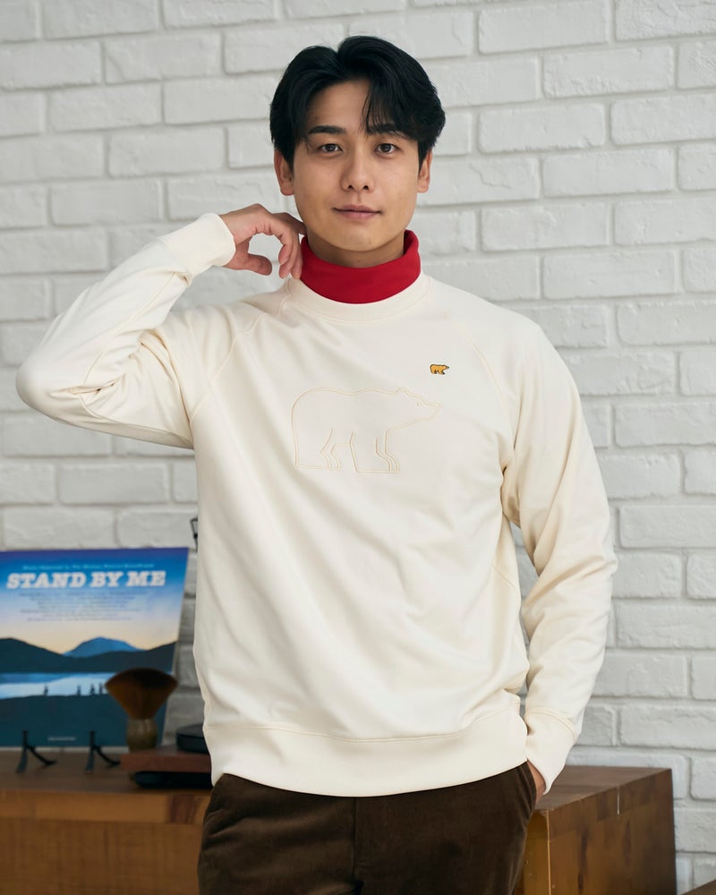  GB GOLF ゴールデンベア  BEAR スウェット