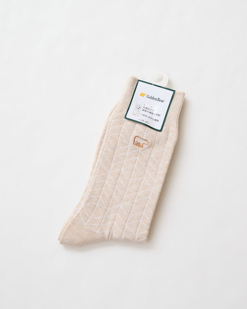 Golden Bear ゴールデンベア 杢リブソックス