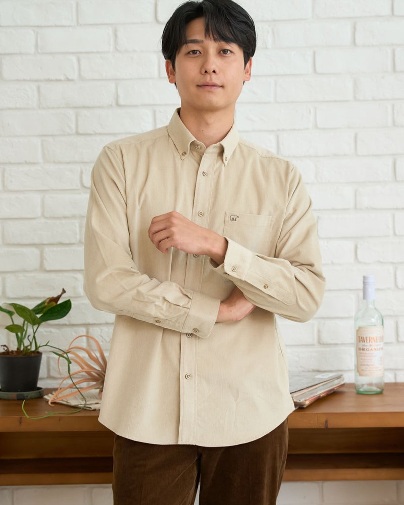 ゴールデンベア　メンズ　Golden Bear コーデュロイシャツ
