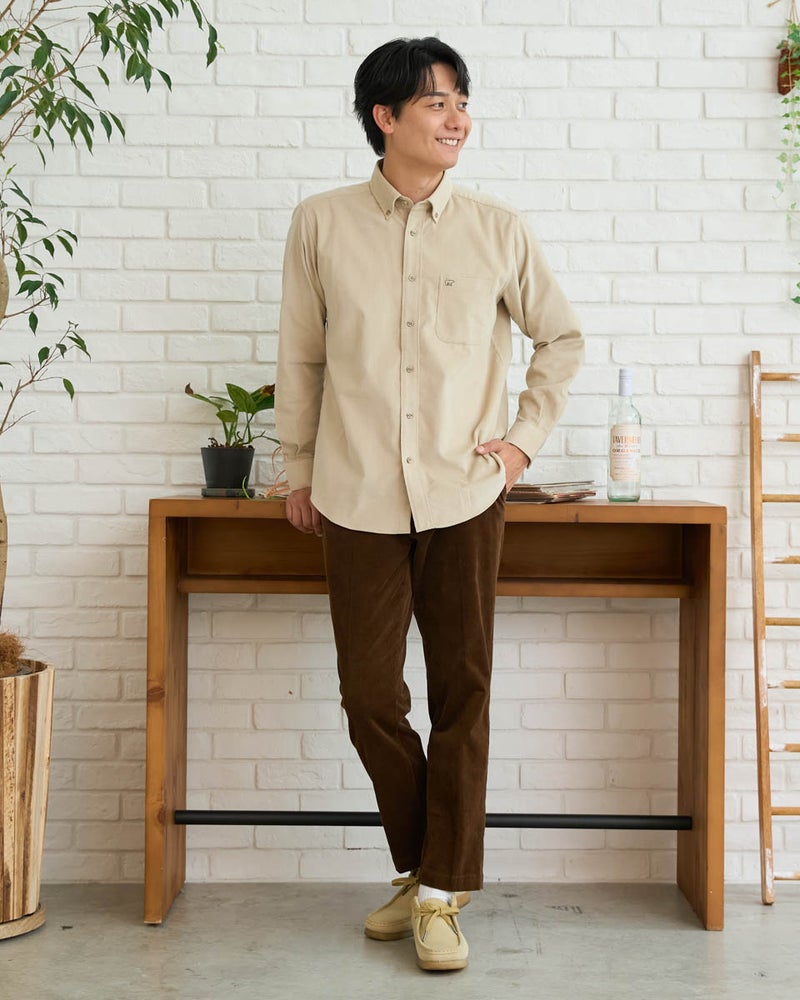 ゴールデンベア　メンズ　Golden Bear コーデュロイシャツ