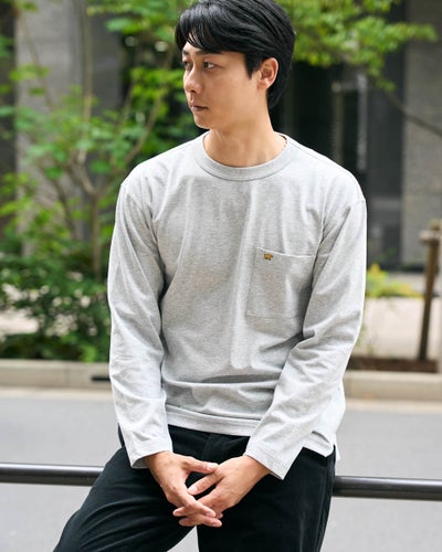 ゴールデンベア　メンズ　Golden Bear GB天竺長袖Tシャツ
