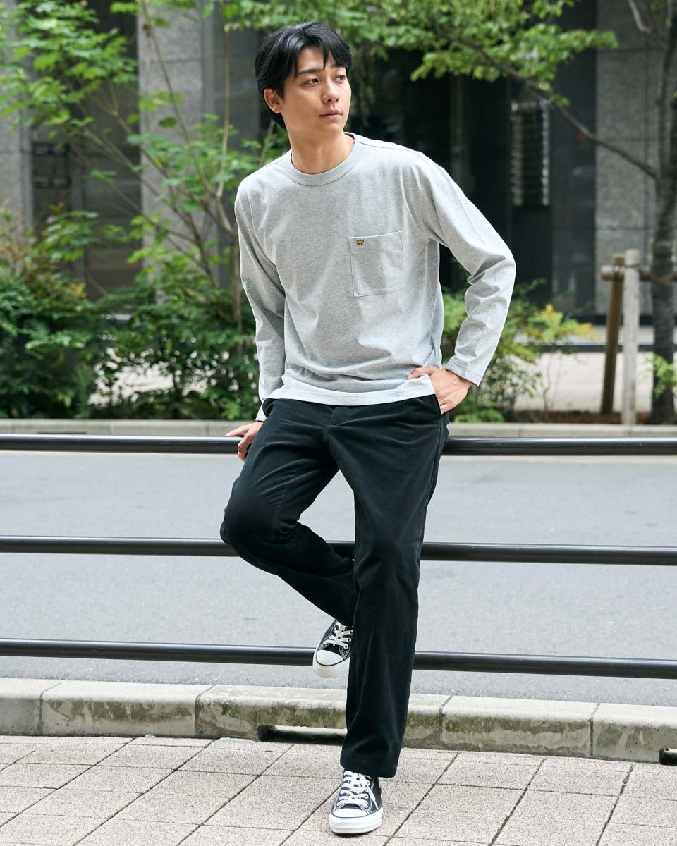 ゴールデンベア　メンズ　Golden Bear GB天竺長袖Tシャツ
