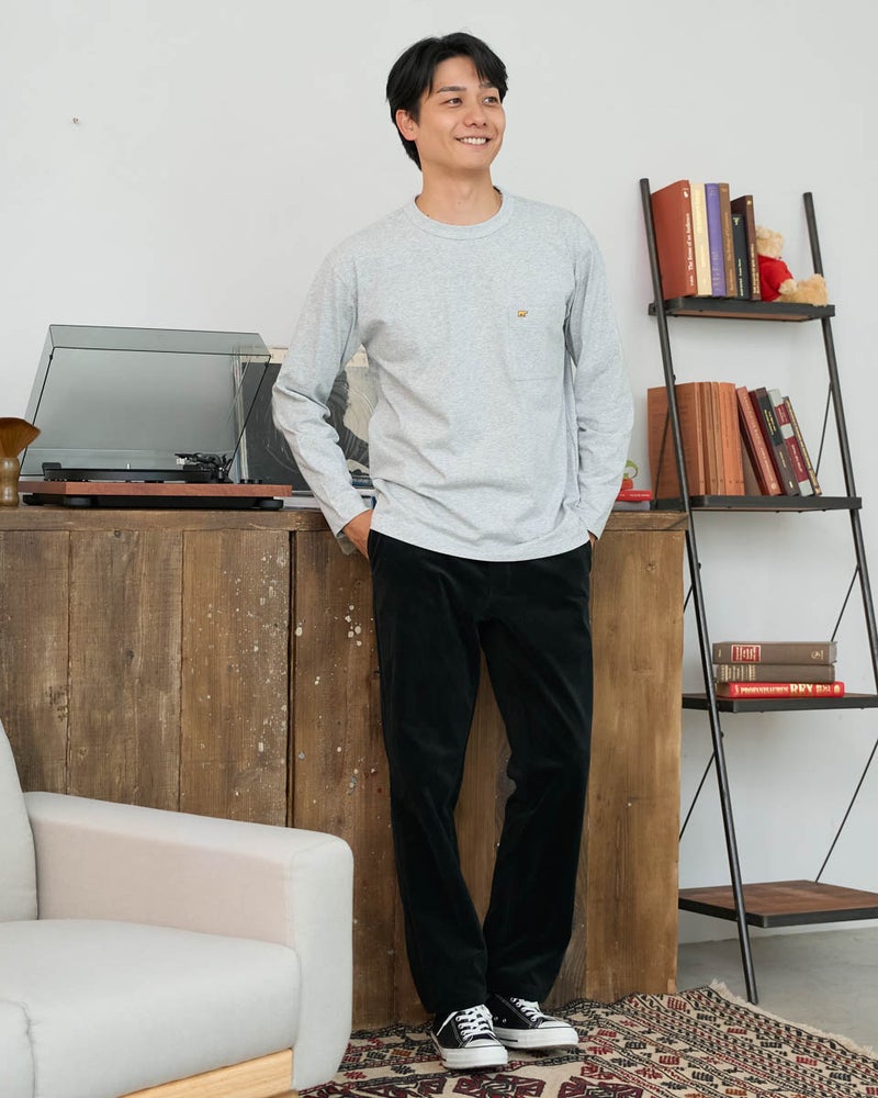 ゴールデンベア　メンズ　Golden Bear GB天竺長袖Tシャツ