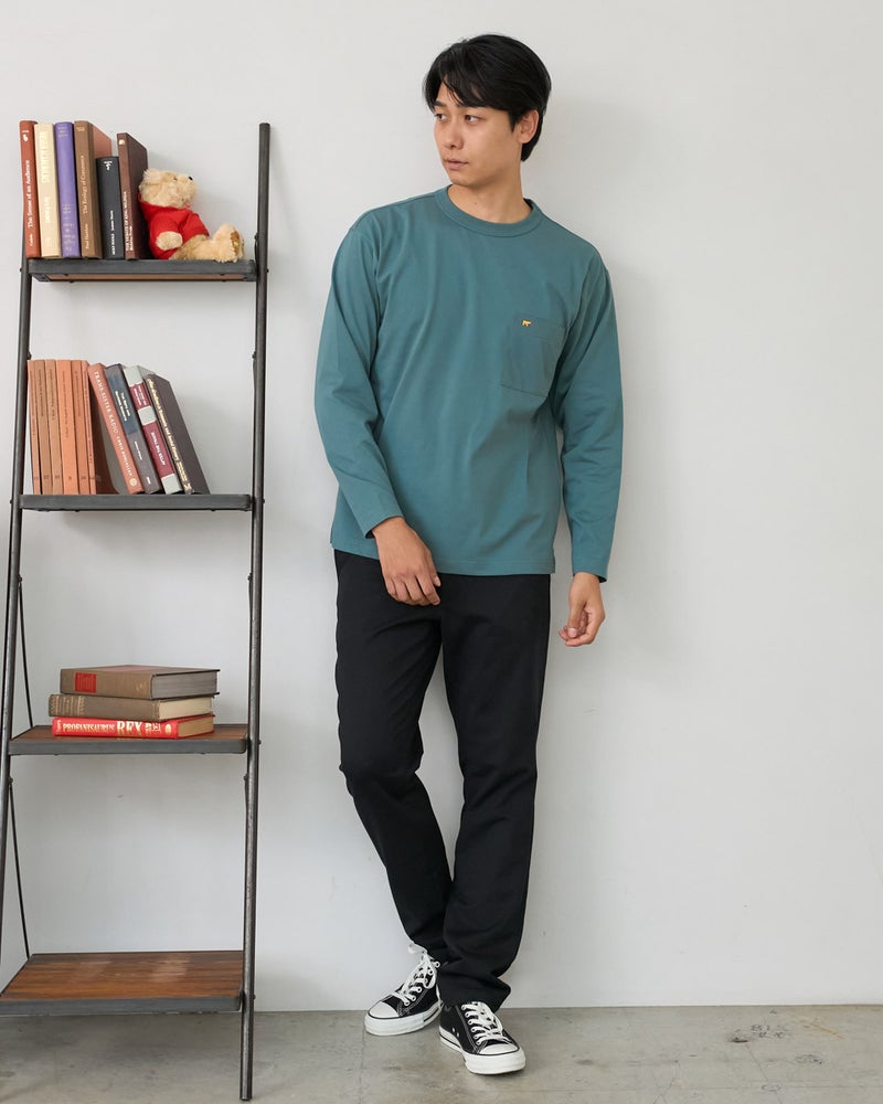 ゴールデンベア　メンズ　Golden Bear GB天竺長袖Tシャツ