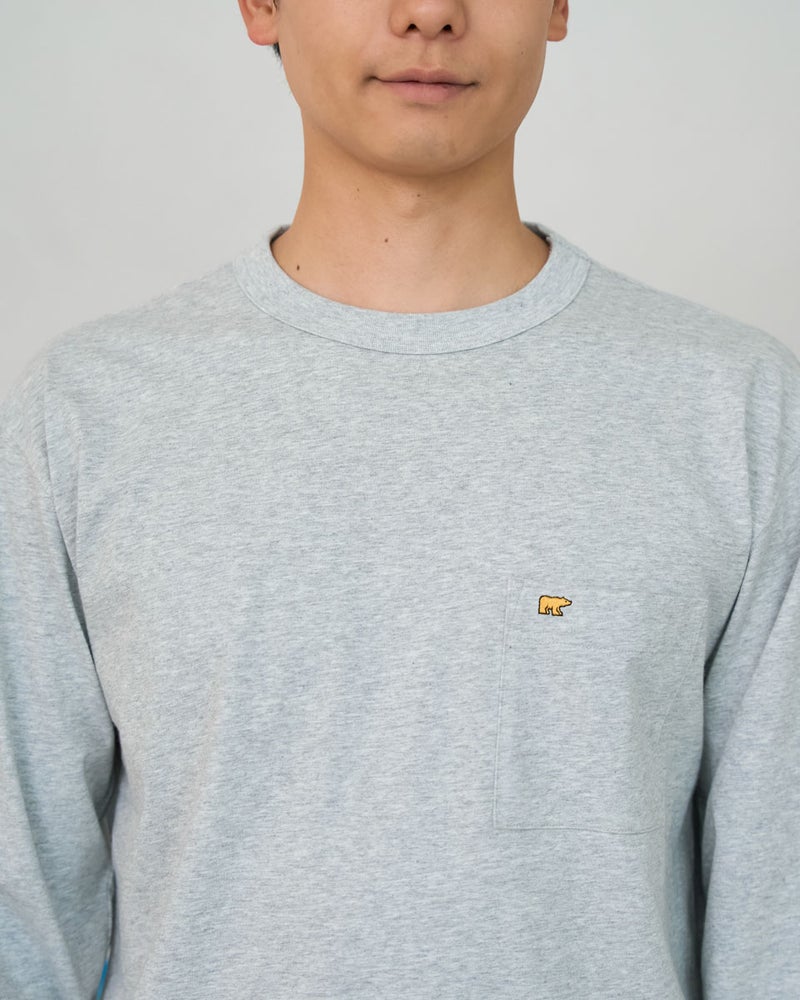 ゴールデンベア　メンズ　Golden Bear GB天竺長袖Tシャツ