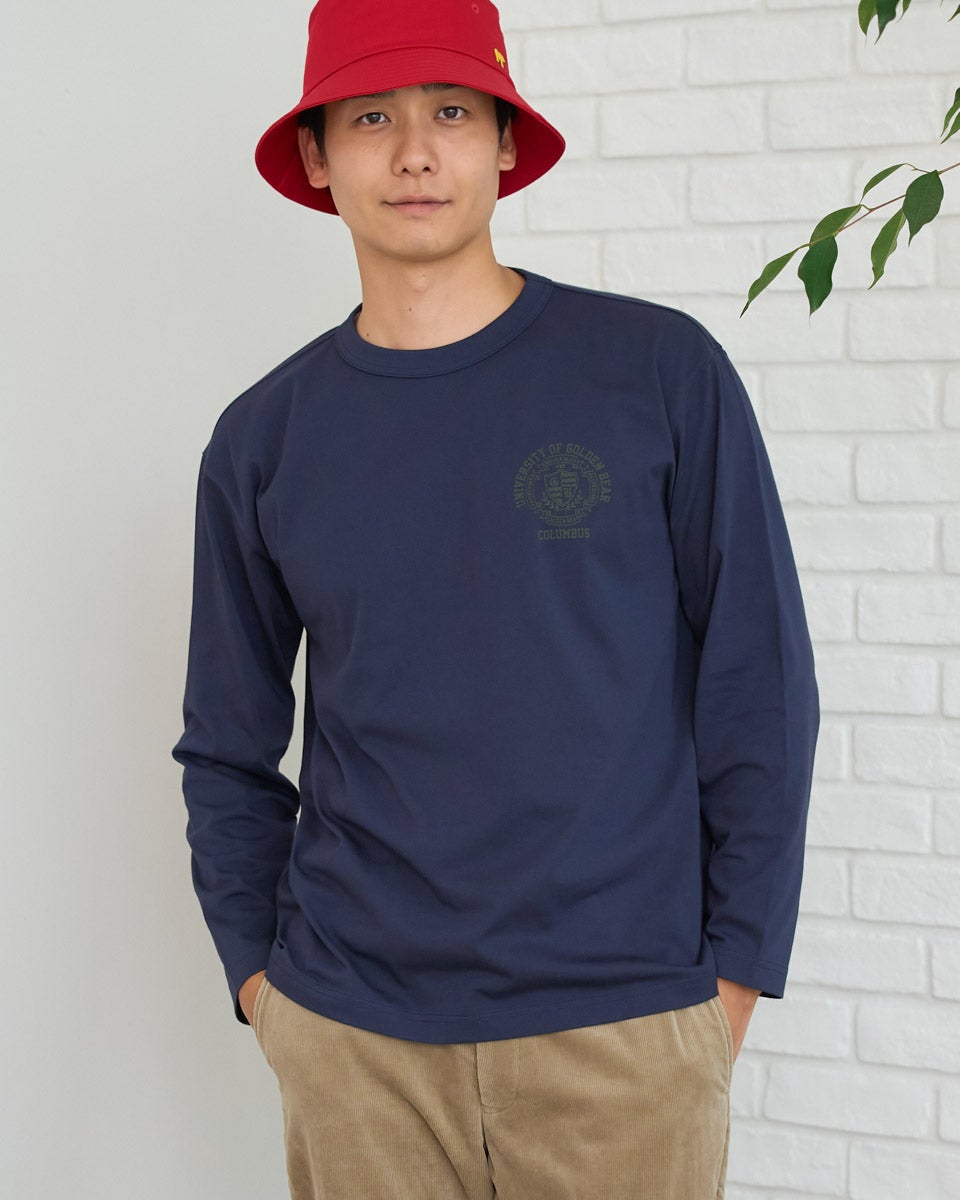 ゴールデンベア　メンズ　Golden Bear カレッジロゴTシャツ