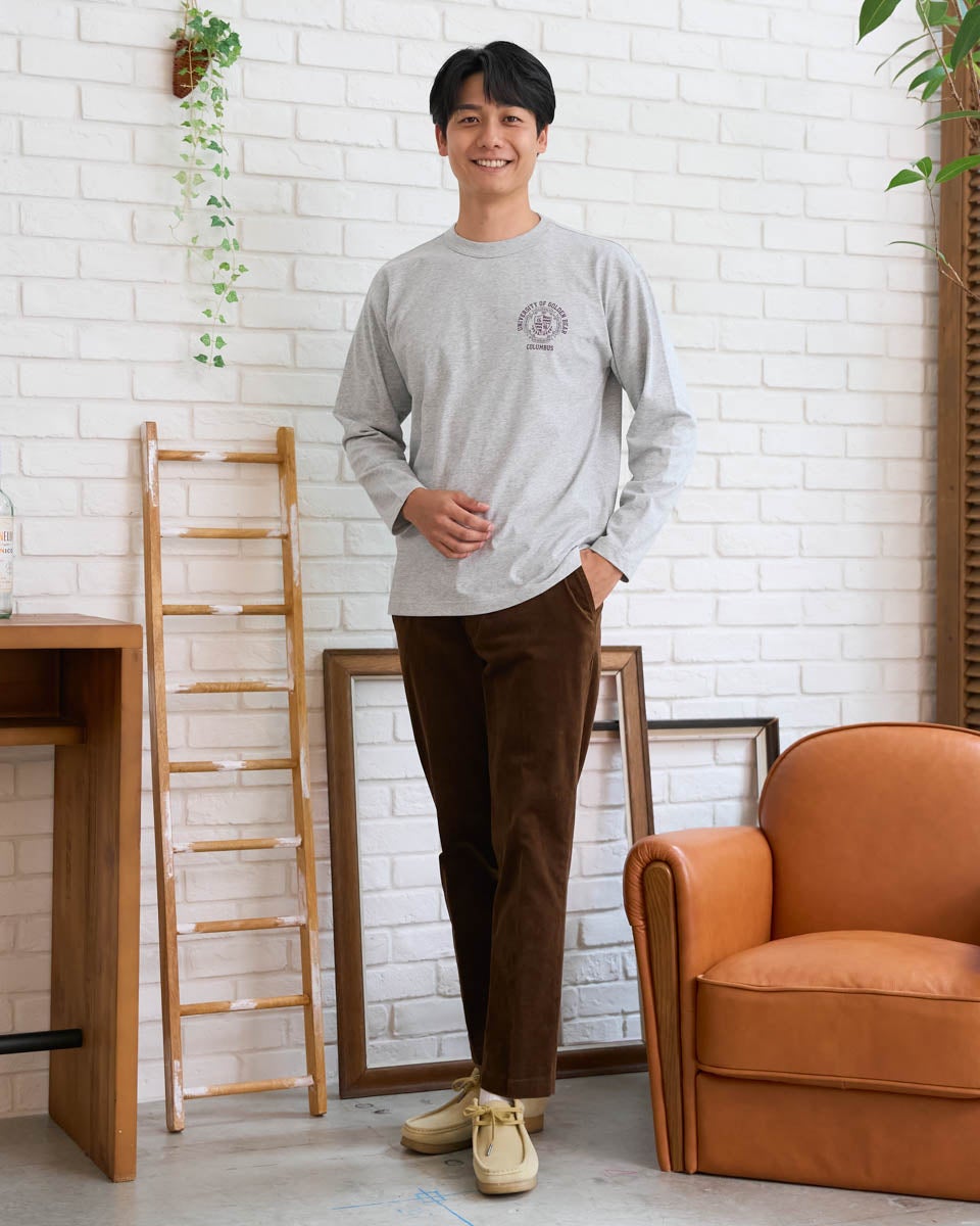 ゴールデンベア　メンズ　Golden Bear カレッジロゴTシャツ