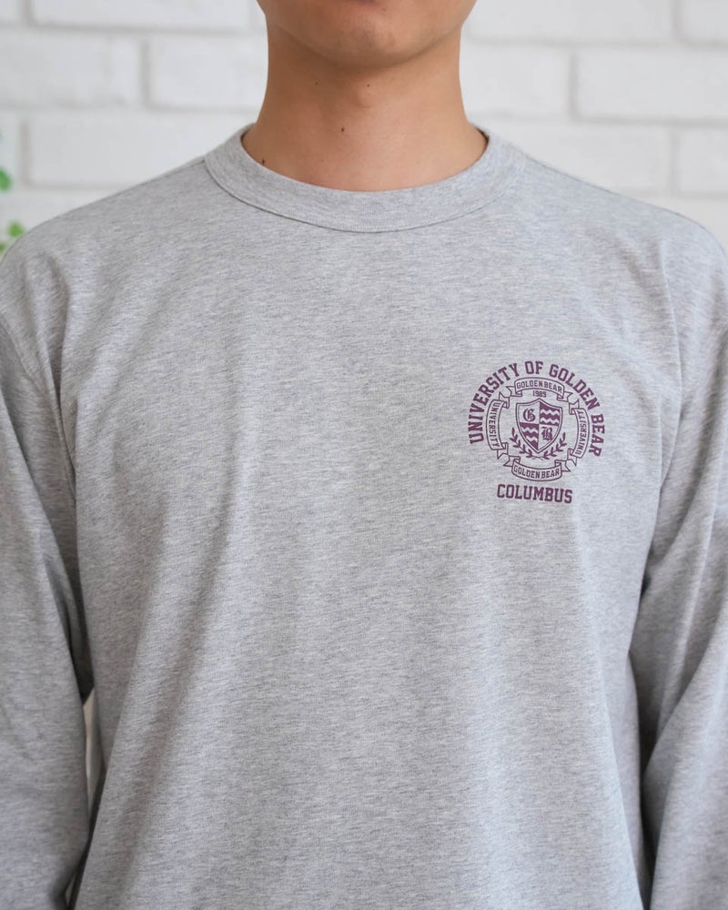 ゴールデンベア　メンズ　Golden Bear カレッジロゴTシャツ
