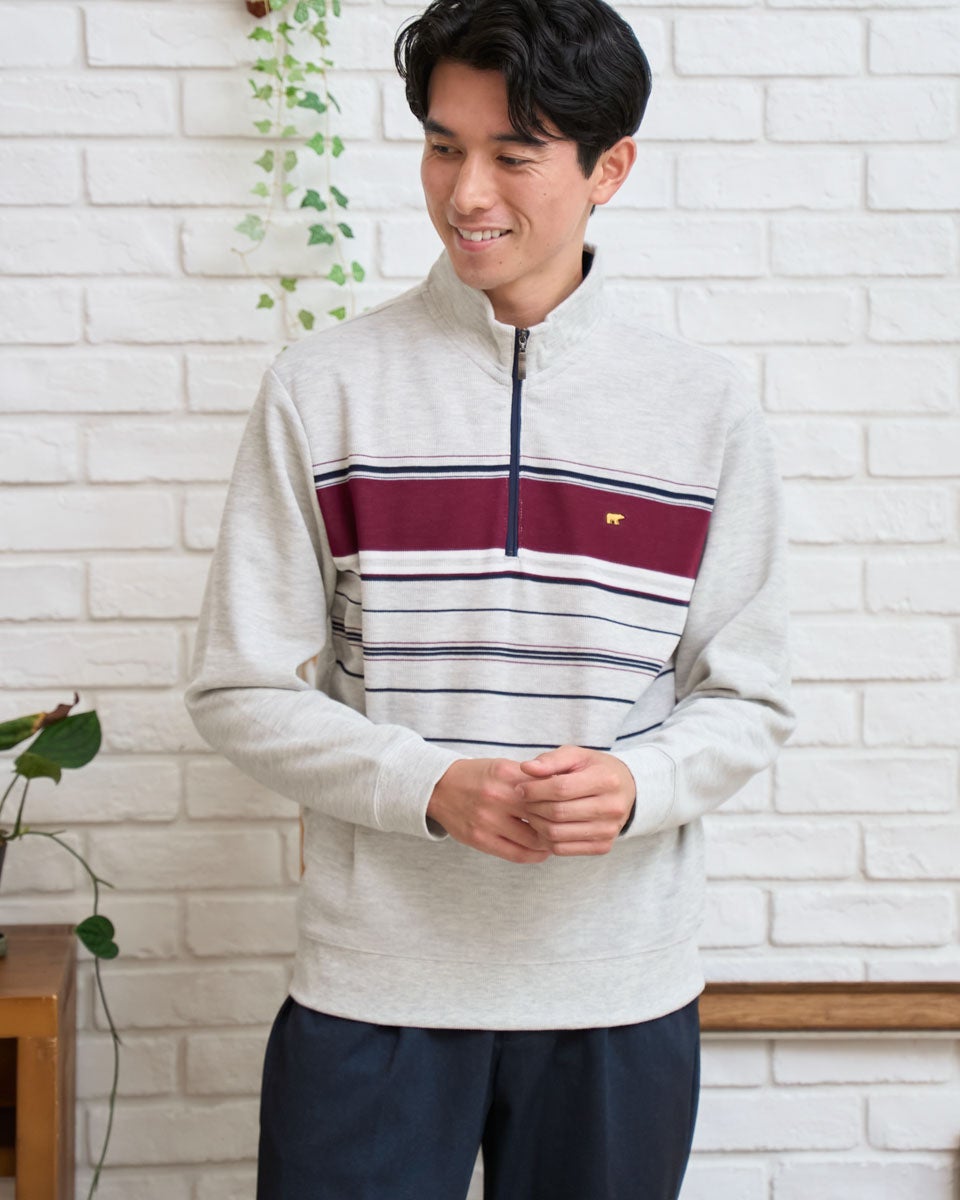 Golden Bear ゴールデンベア ハーフZIPスウェット