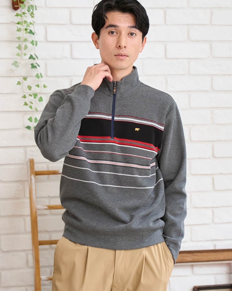 Golden Bear ゴールデンベア ハーフZIPスウェット