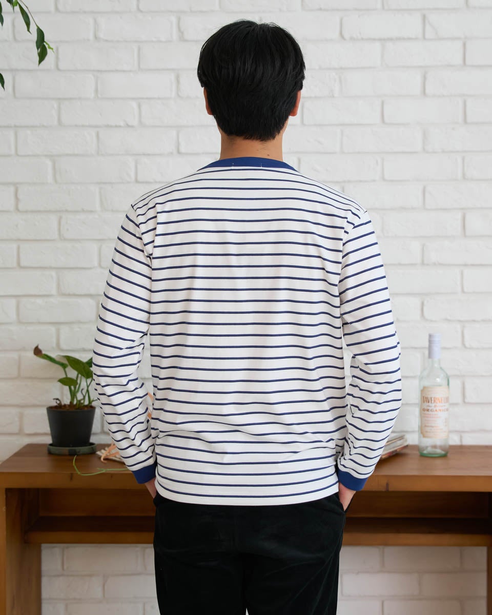 ゴールデンベア　メンズ　Golden Bear GB天竺ボーダーTシャツ