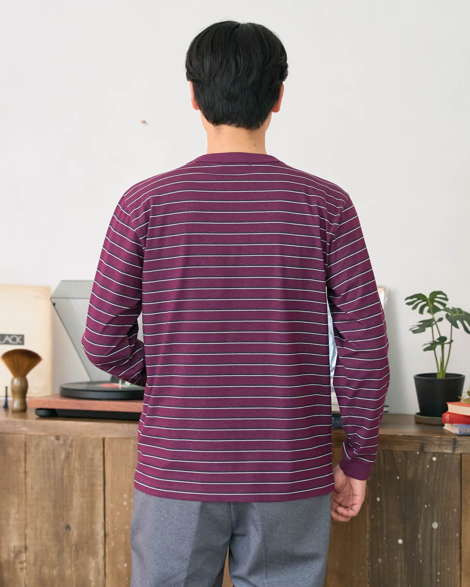 ゴールデンベア　メンズ　Golden Bear GB天竺ボーダーTシャツ
