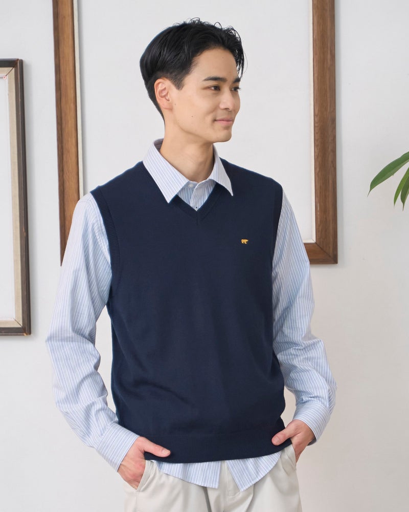 Golden Bear ゴールデンベア Vネックベスト