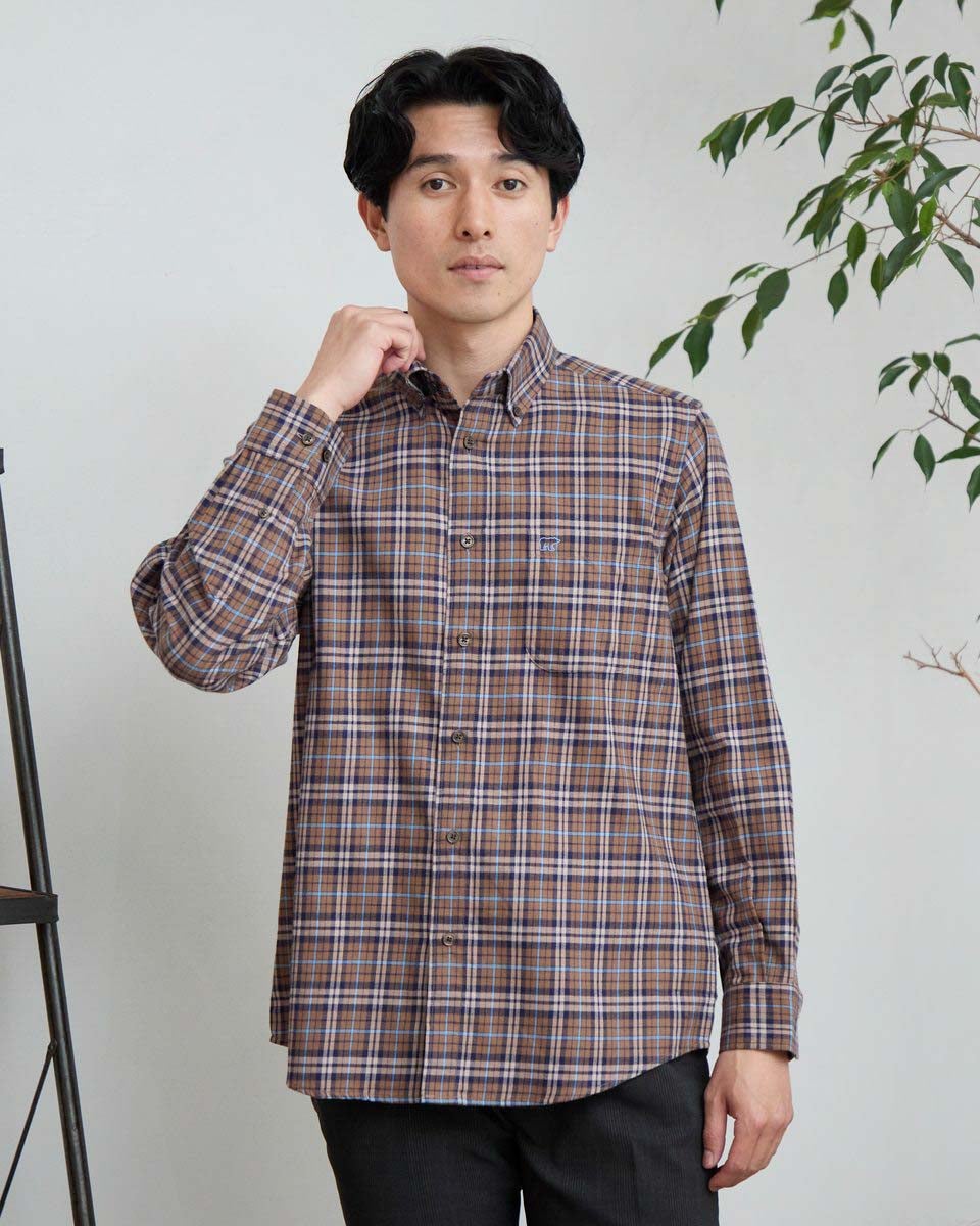 ゴールデンベア　メンズ　Golden Bear タータンチェックシャツ