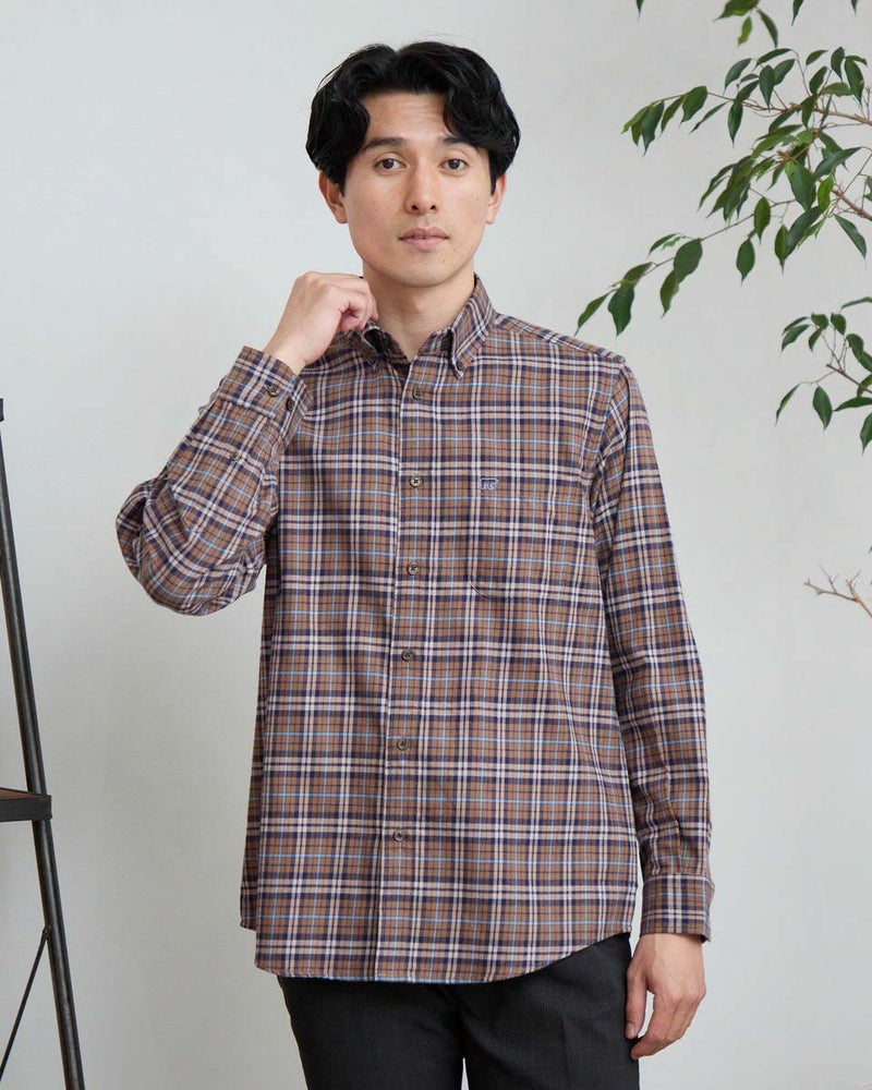 ゴールデンベア　メンズ　Golden Bear タータンチェックシャツ