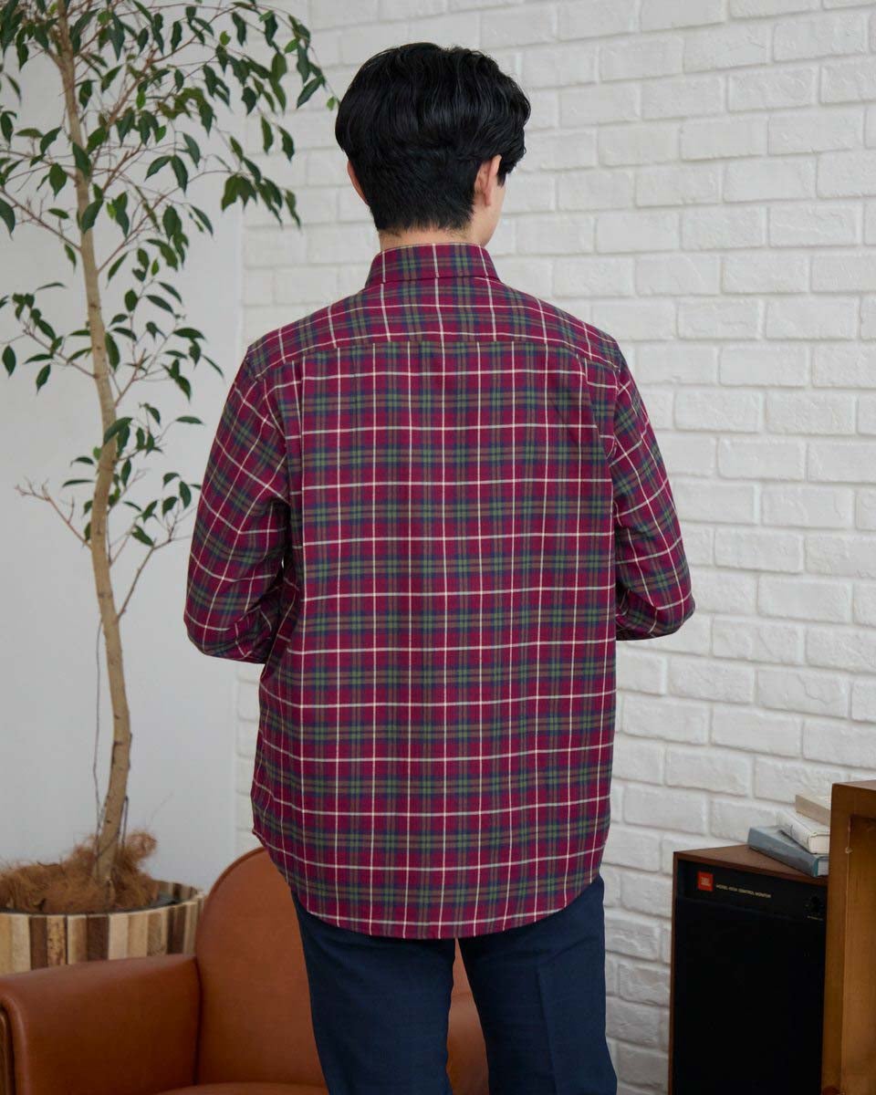 ゴールデンベア　メンズ　Golden Bear タータンチェックシャツ