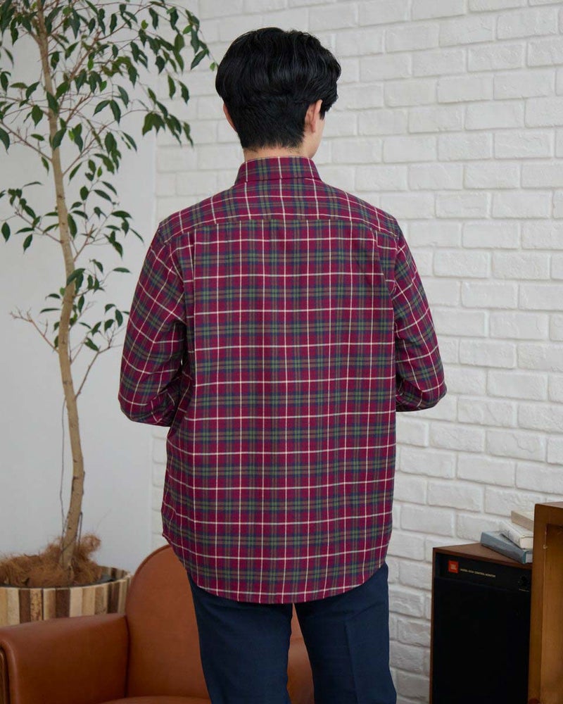 ゴールデンベア　メンズ　Golden Bear タータンチェックシャツ