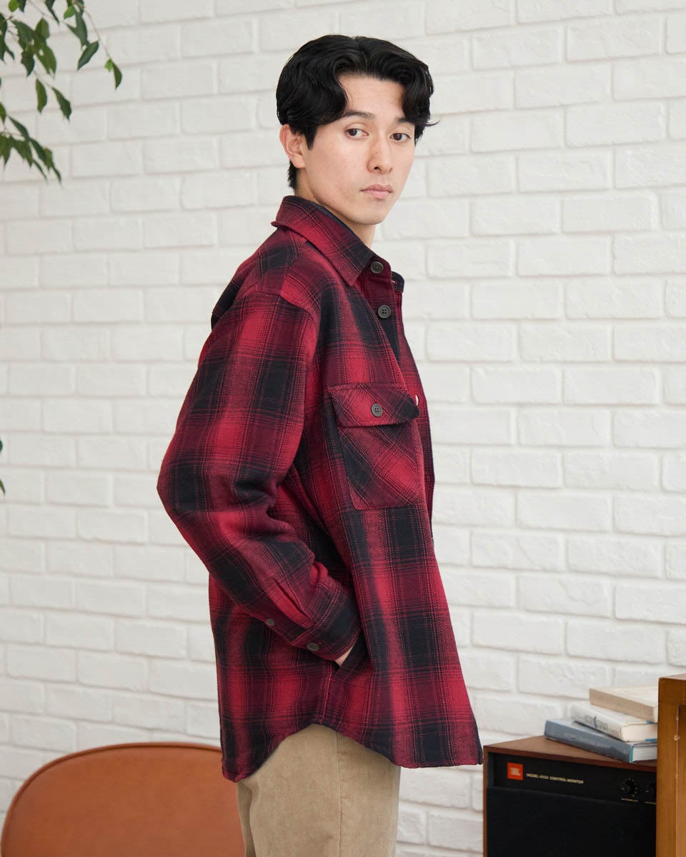 ゴールデンベア　メンズ　Golden Bear バッファローチェックシャツ