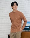 Golden Bear ゴールデンベア オーガニックコットンハイネックボーダーTシャツ