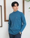 Golden Bear ゴールデンベア オーガニックコットンハイネックボーダーTシャツ