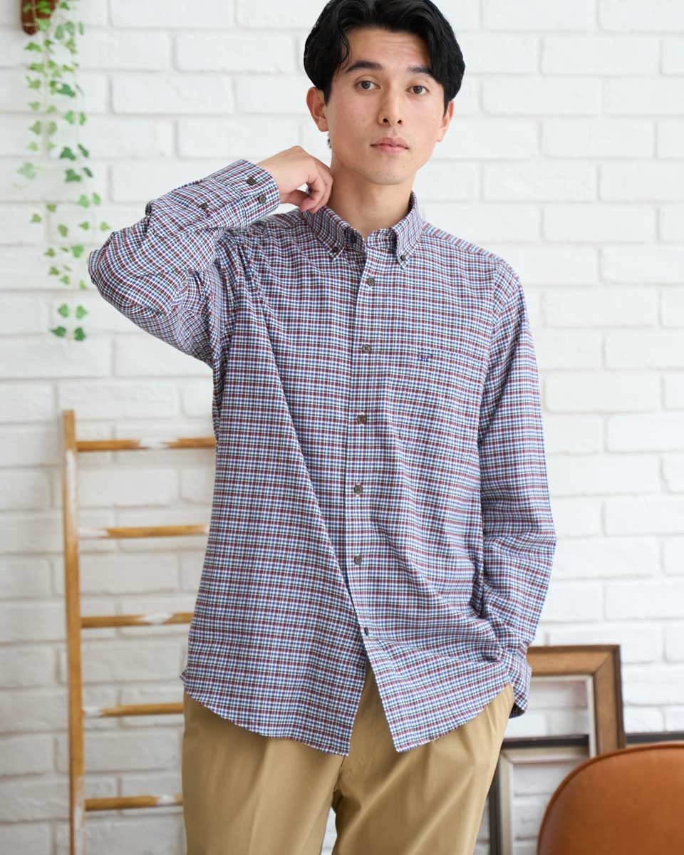Golden Bear ゴールデンベア　King Sizeタータンチェックシャツ