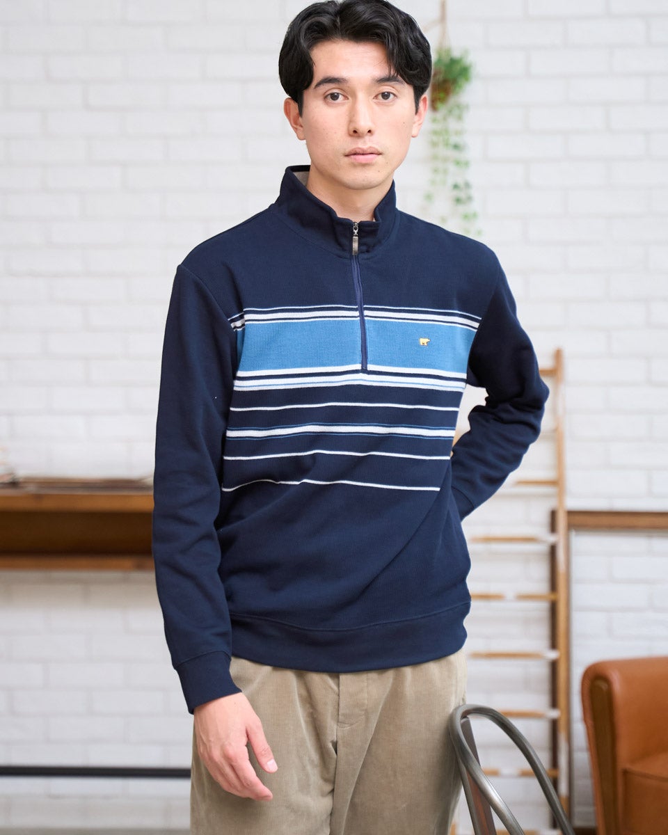 Golden Bear ゴールデンベア King SizeハーフZIPスウェット