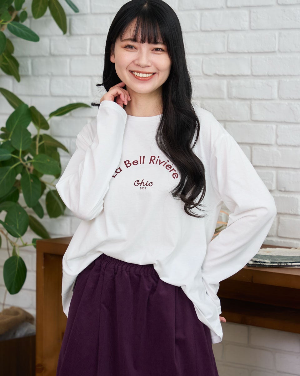 GoldenBear ゴールデンベア ロゴプリントカットソー