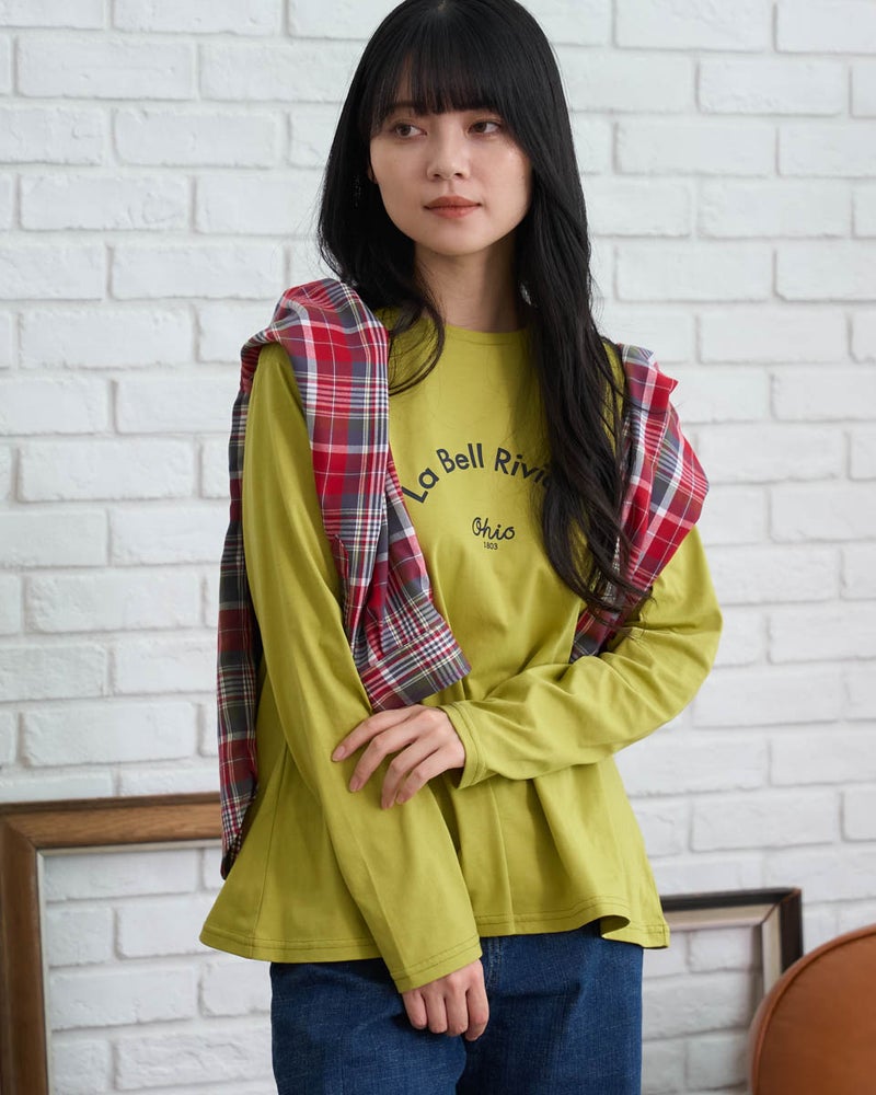 GoldenBear ゴールデンベア ロゴプリントカットソー