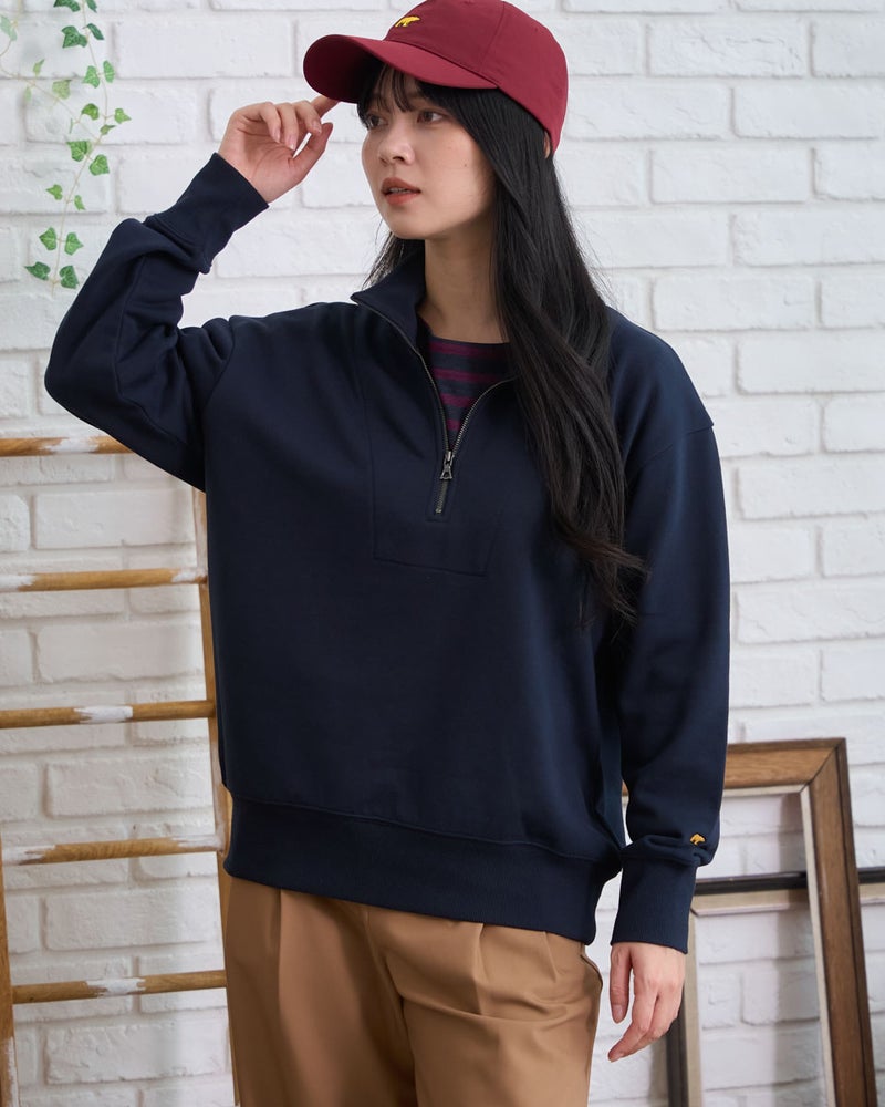 GoldenBear ゴールデンベア ハーフZIPスウェット