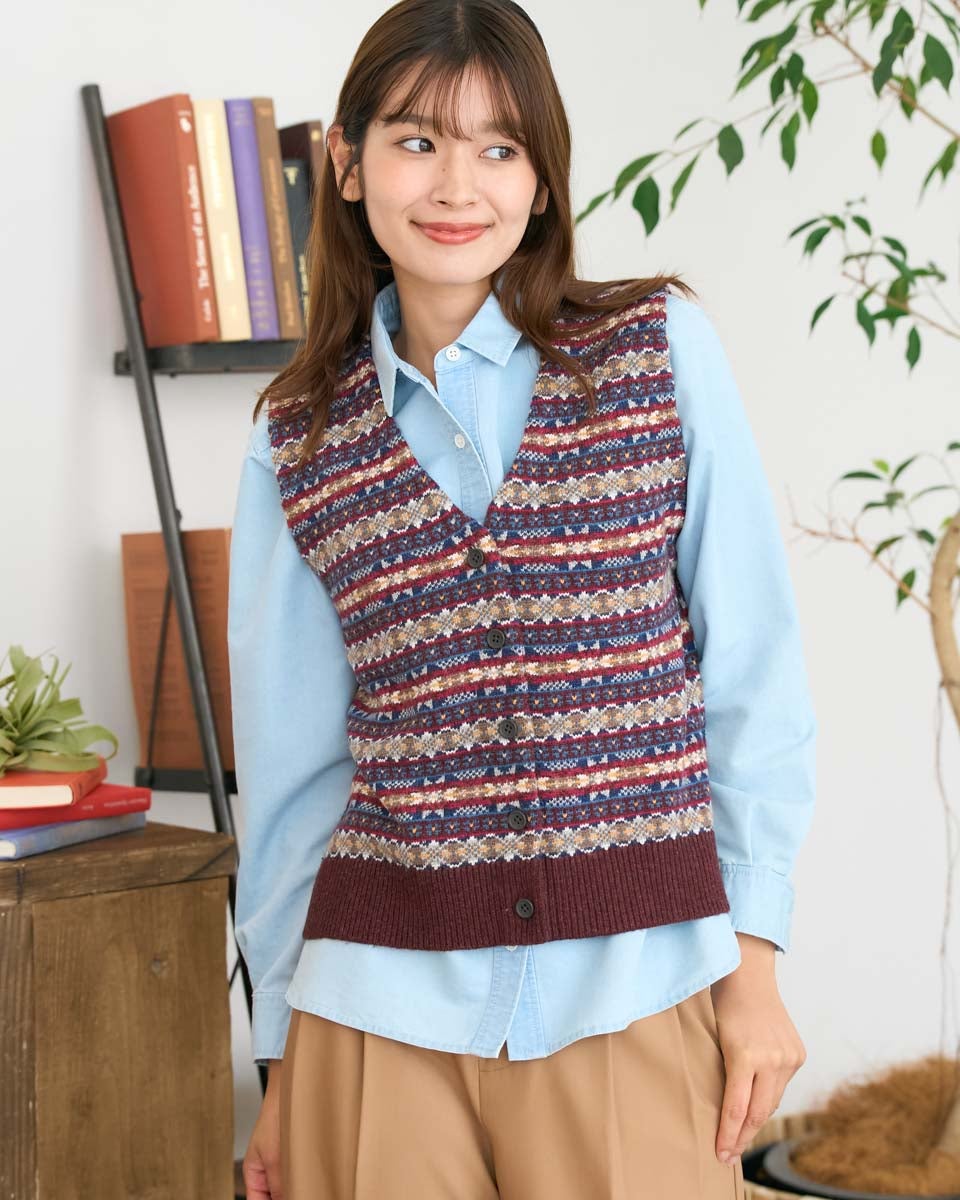 GoldenBear ゴールデンベア フェアアイルベスト