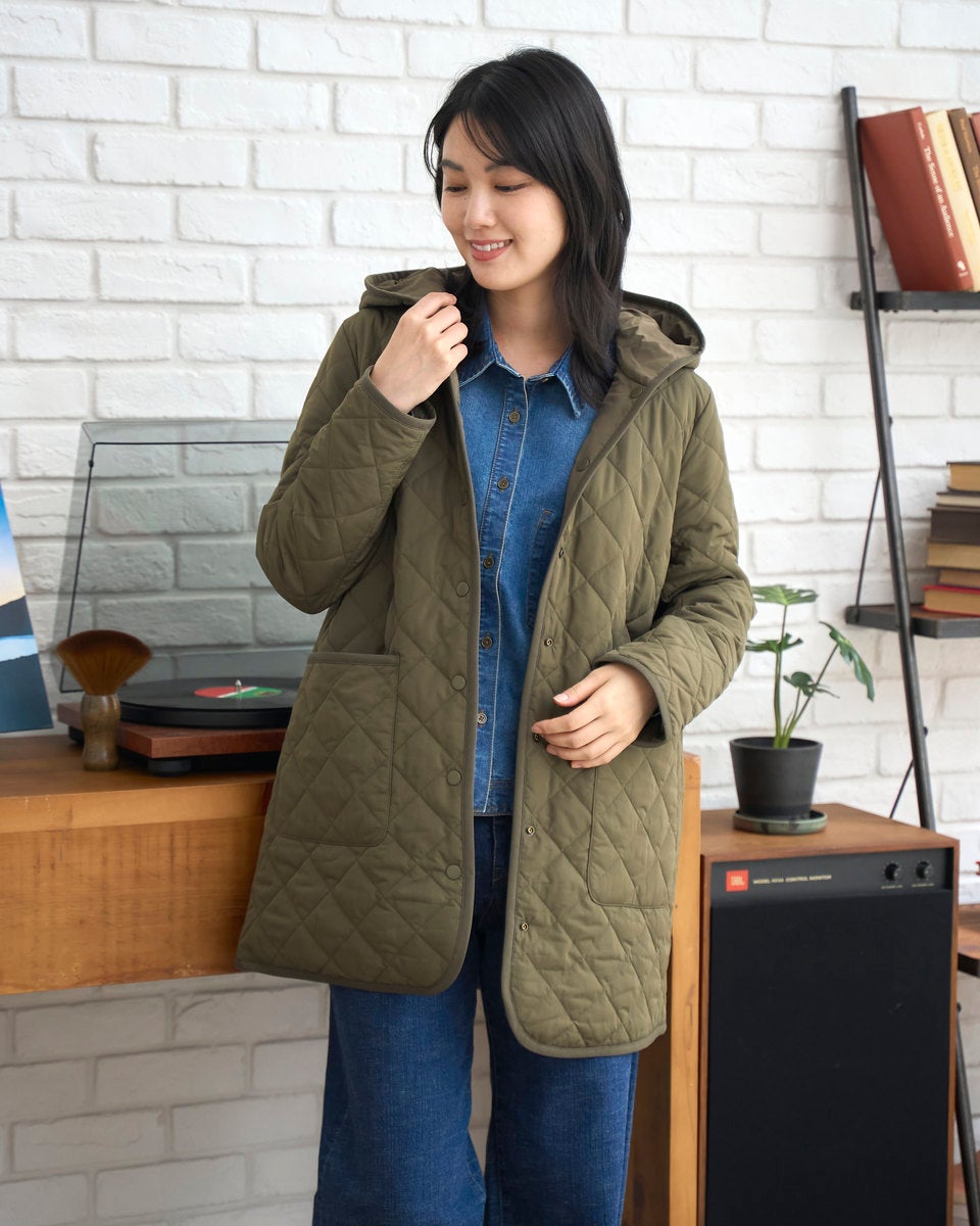 GoldenBear ゴールデンベア リバーシブル中綿キルトコート