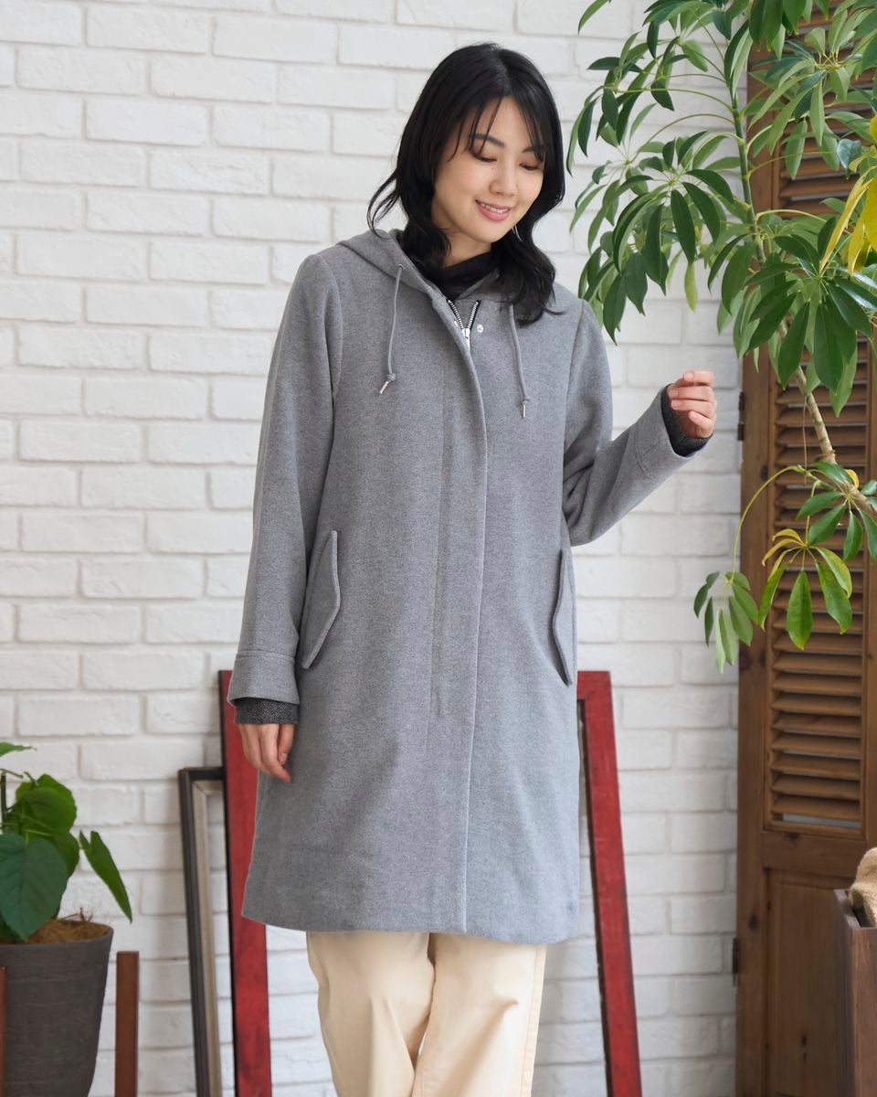 GoldenBear ゴールデンベア ウール混モッズコート