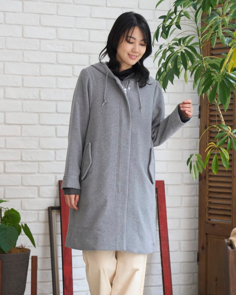 GoldenBear ゴールデンベア ウール混モッズコート
