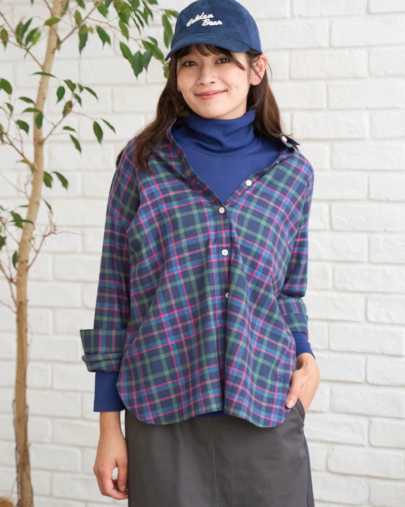 GoldenBear ゴールデンベア ネルシャツ