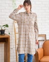 GoldenBear ゴールデンベア 起毛ロングシャツ