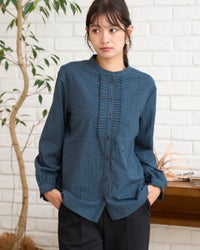GoldenBear ゴールデンベア タックプリーツシャツ