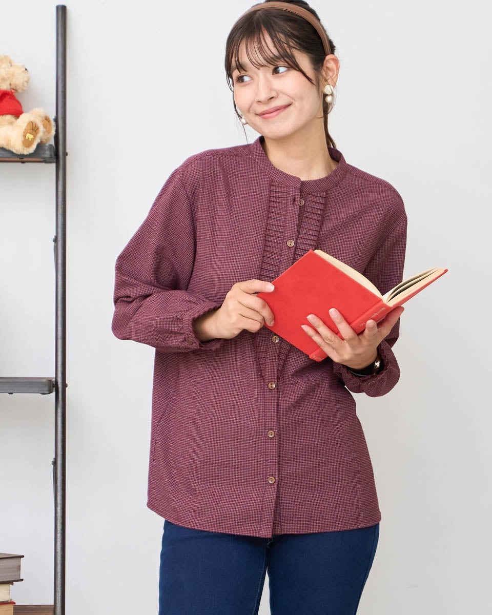 GoldenBear ゴールデンベア タックプリーツシャツ