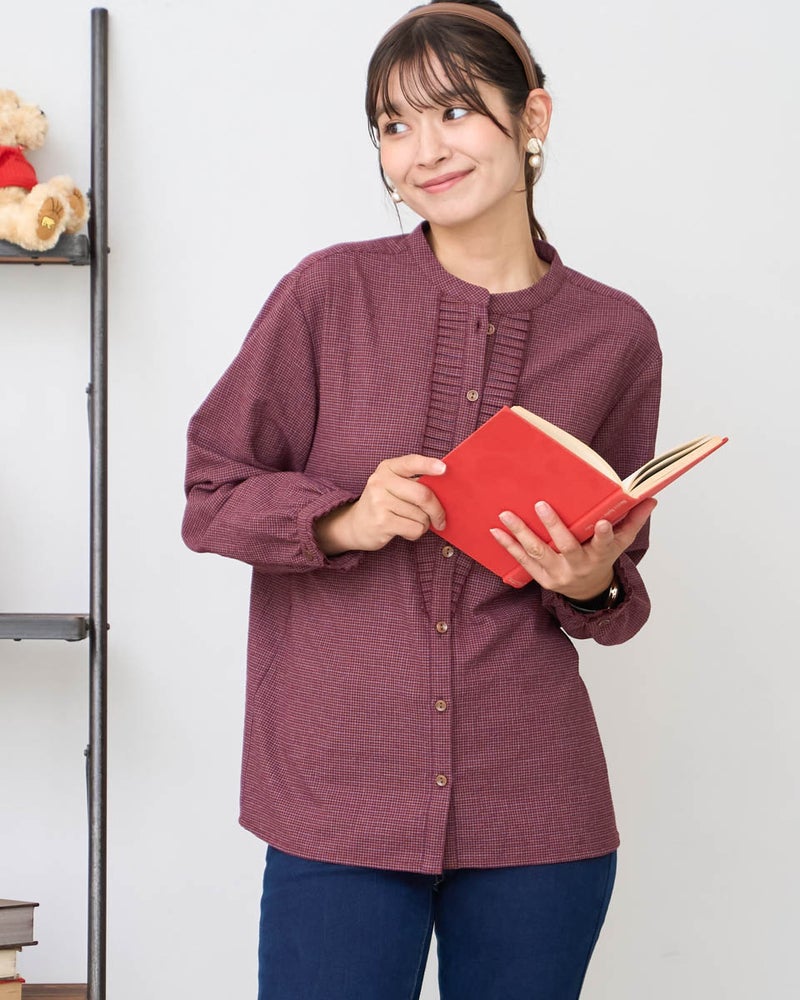 GoldenBear ゴールデンベア タックプリーツシャツ