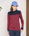 GoldenBear ゴールデンベア オーガニックコットンハイネック切替Tシャツ