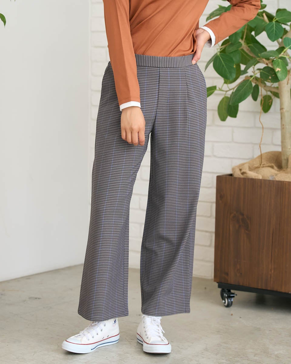 GoldenBear ゴールデンベア ストレッチチェックパンツ