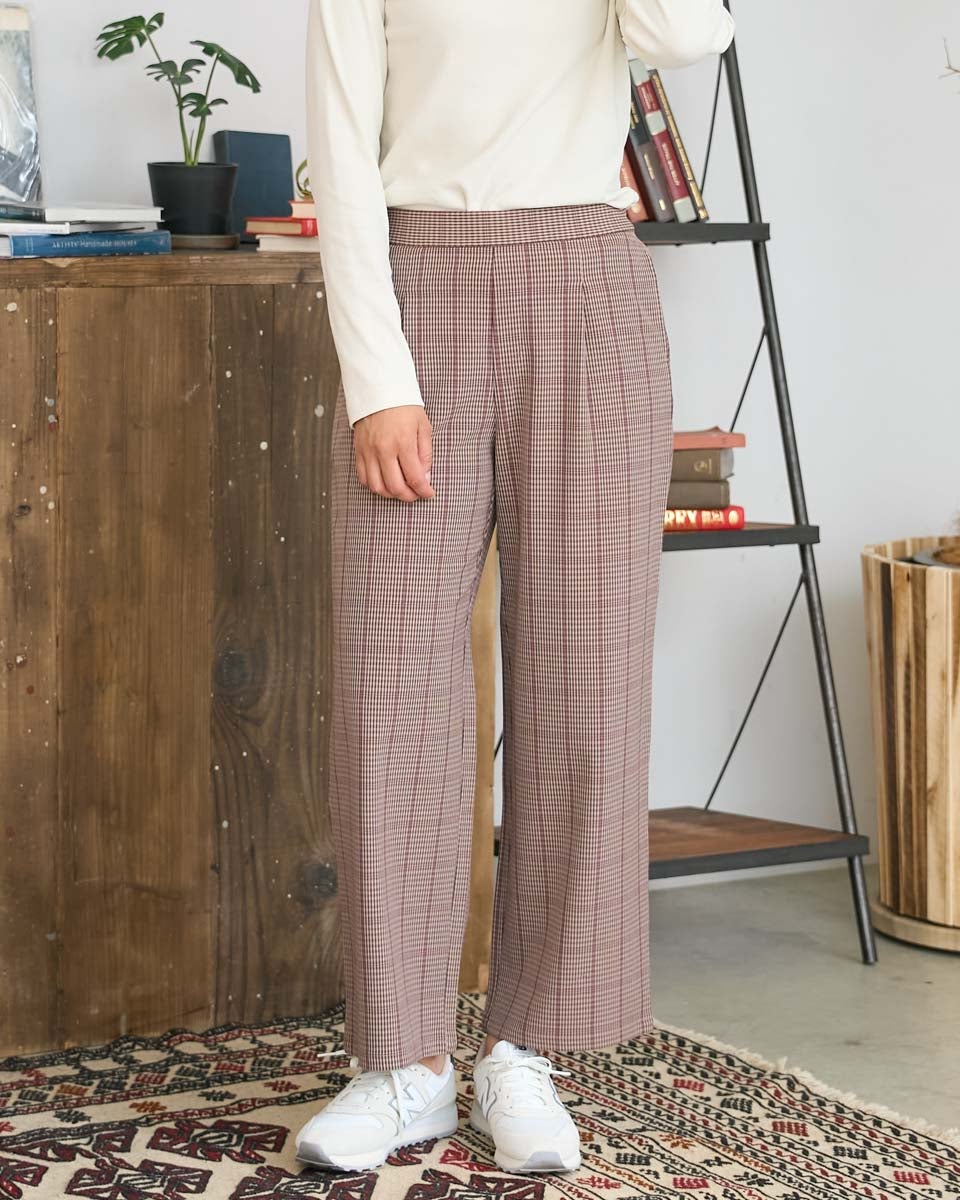GoldenBear ゴールデンベア ストレッチチェックパンツ